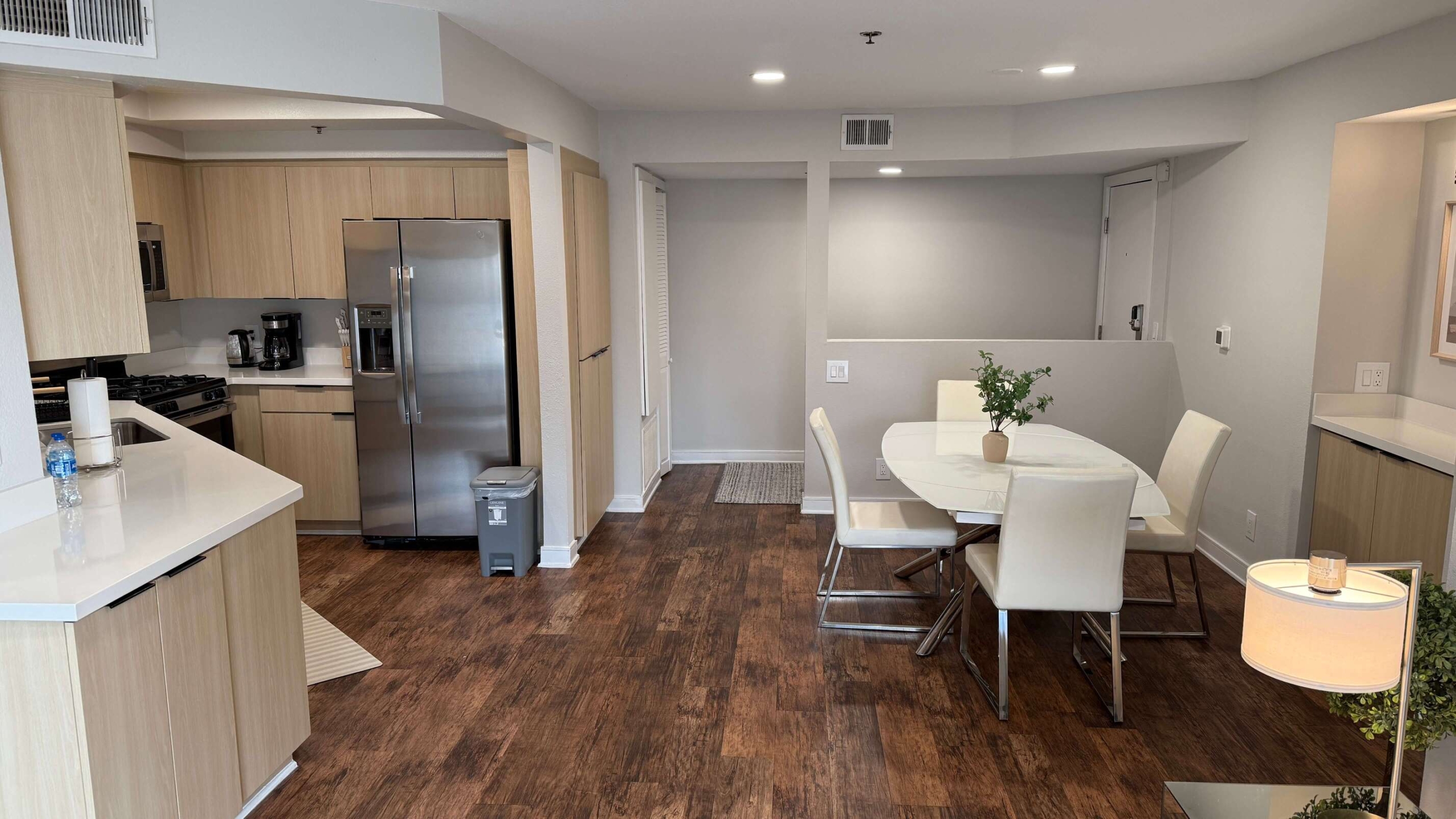 comfortable furnished apartment living space Los Angeles