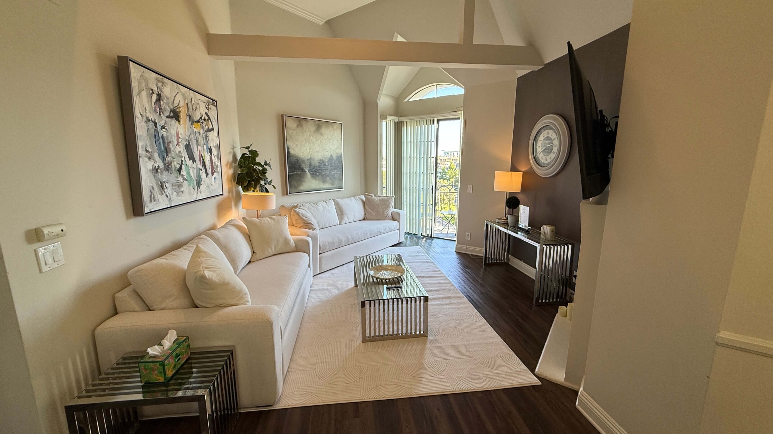 premium furnished apartment interior in Los Angeles