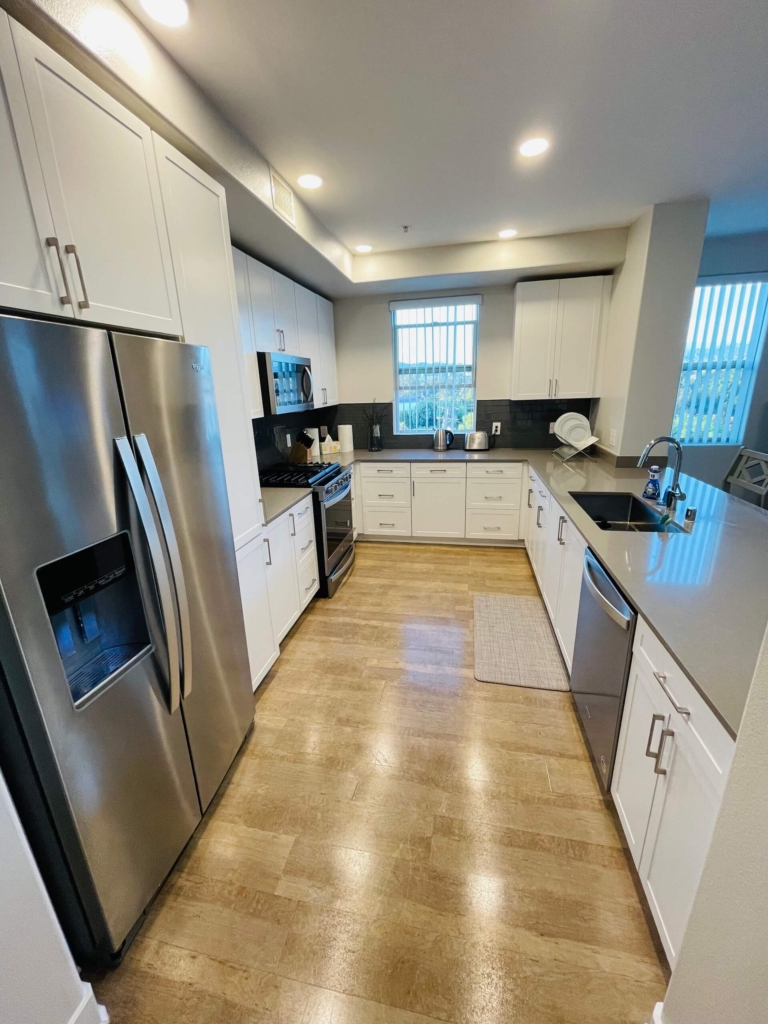 luxury furnished apartment seating area Los Angeles
